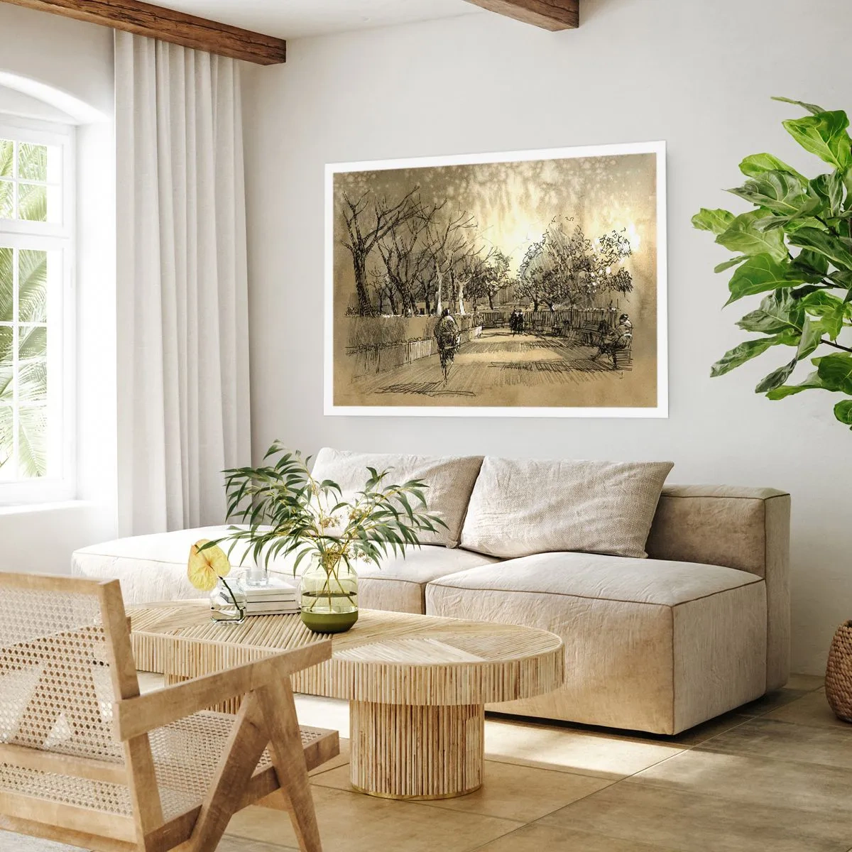 Plagát - Pierkom zastavený okamih - 91x61 cm