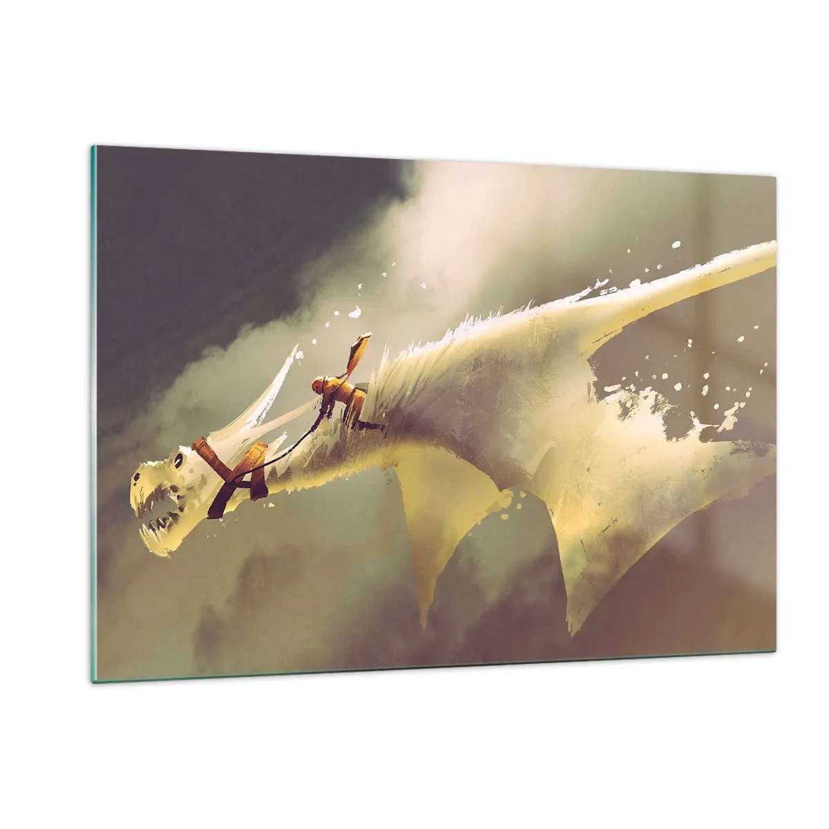 Obraz na skle - Zachrániť svet - 120x80 cm