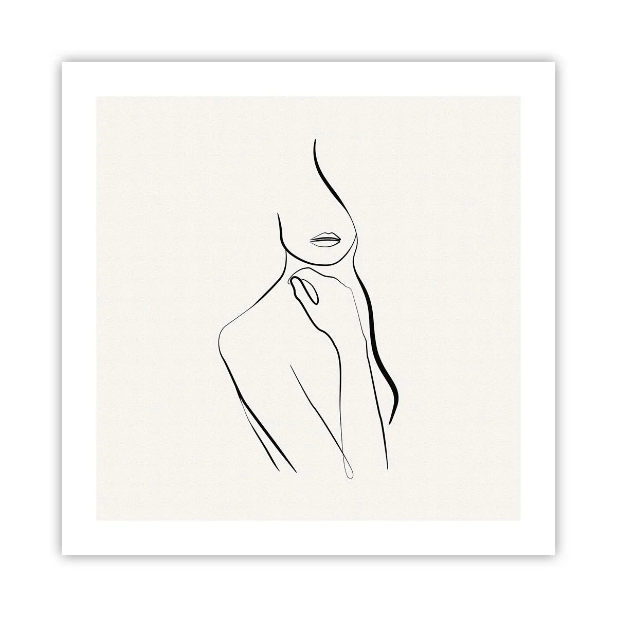 Plagát - Vlna melanchólie - 50x50 cm