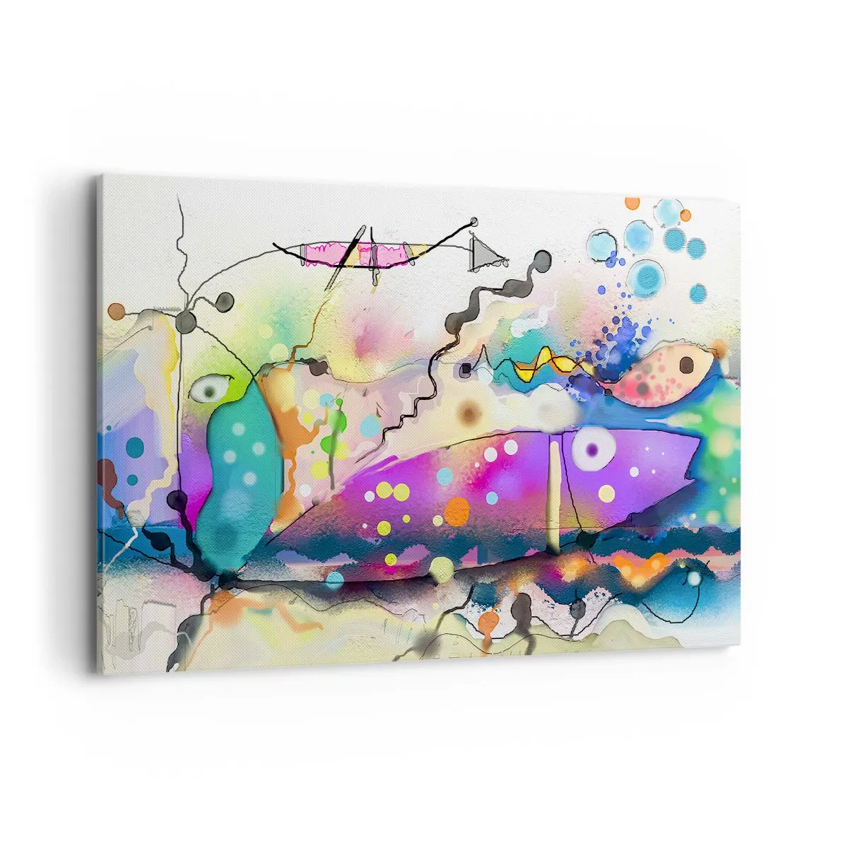 Obraz na plátne - Niet slov! - 100x70 cm