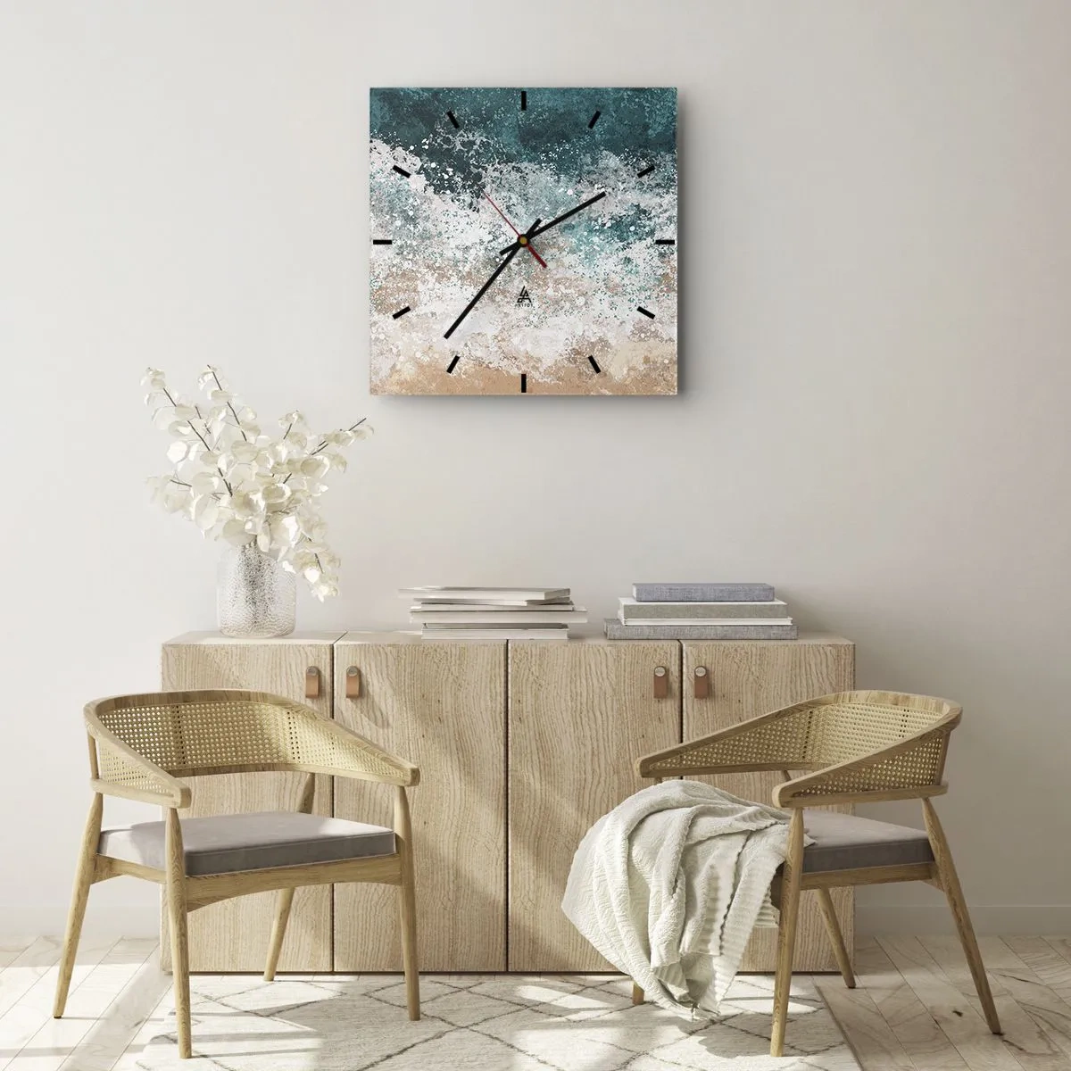 Nástenné hodiny - Morské príbehy - 30x30 cm