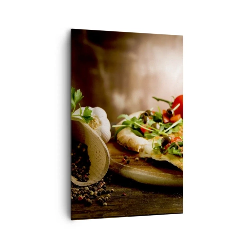 Obraz na plátne - Priamo z pece a zo záhrady - 80x120 cm