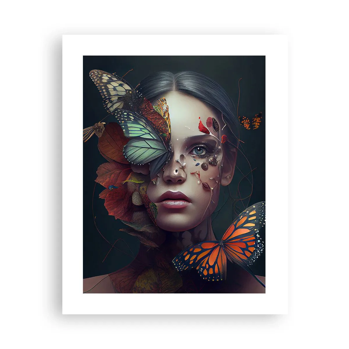 Plagát - Nádherná metamorfóza - 40x50 cm