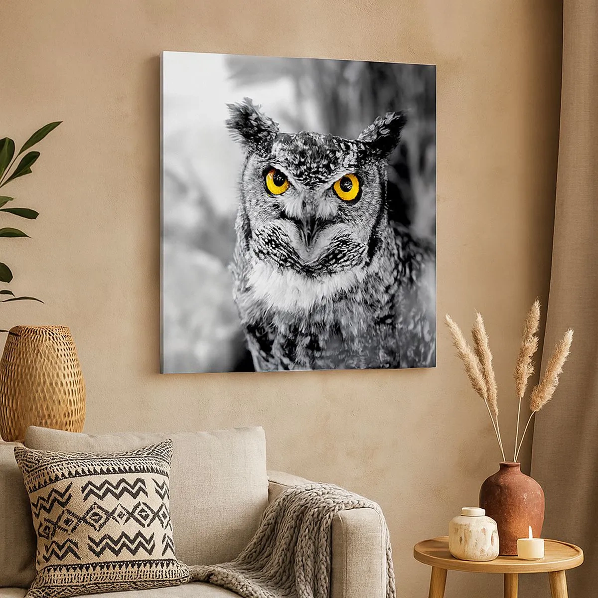 Obraz na plátne - Nič sa neschová - 30x30 cm