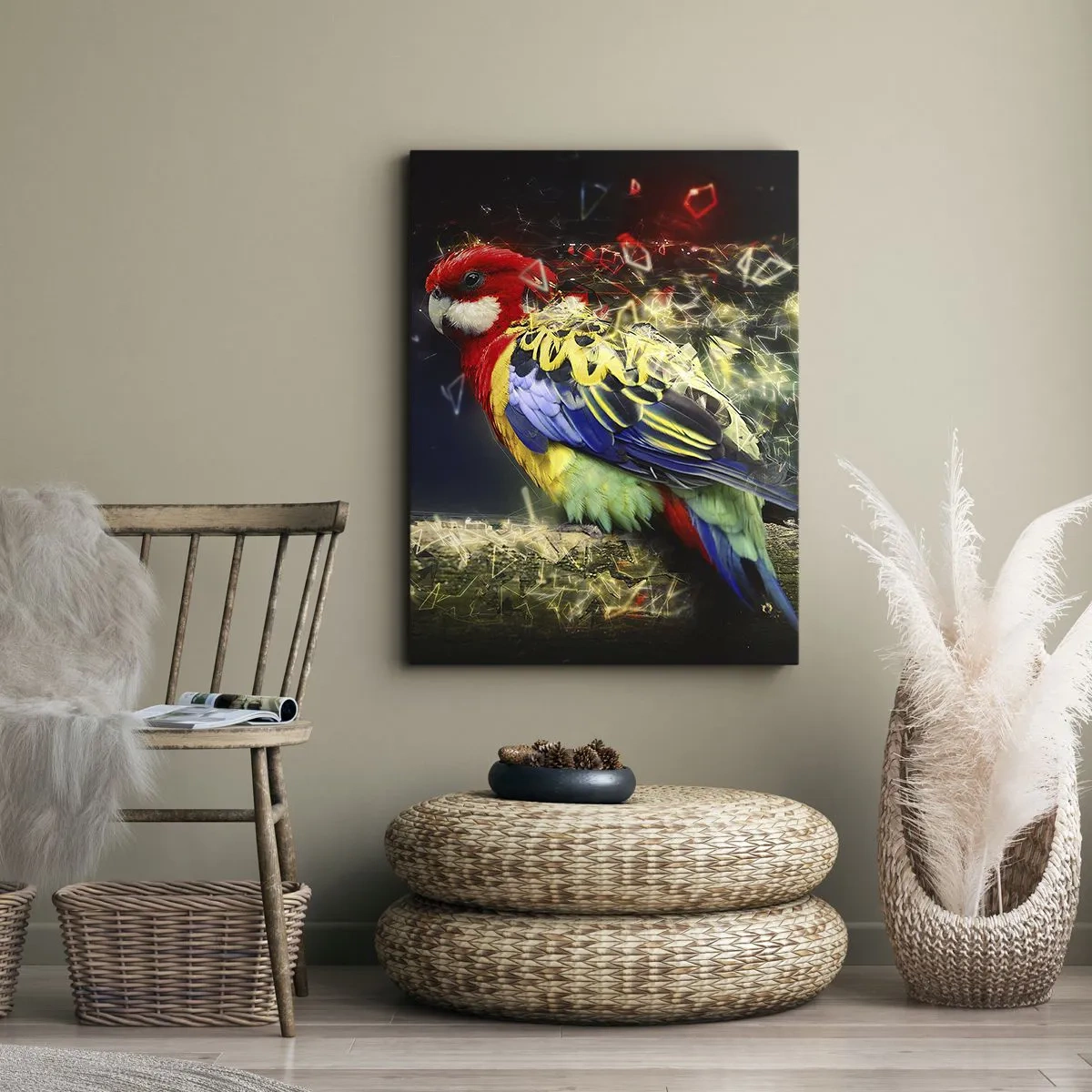 Obraz na plátne - Posol žiary - 45x80 cm