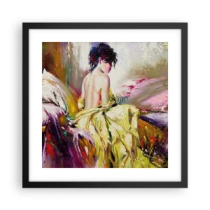 Plagát v čiernom ráme - Medzi ústami a okrajom pohára - 40x40 cm