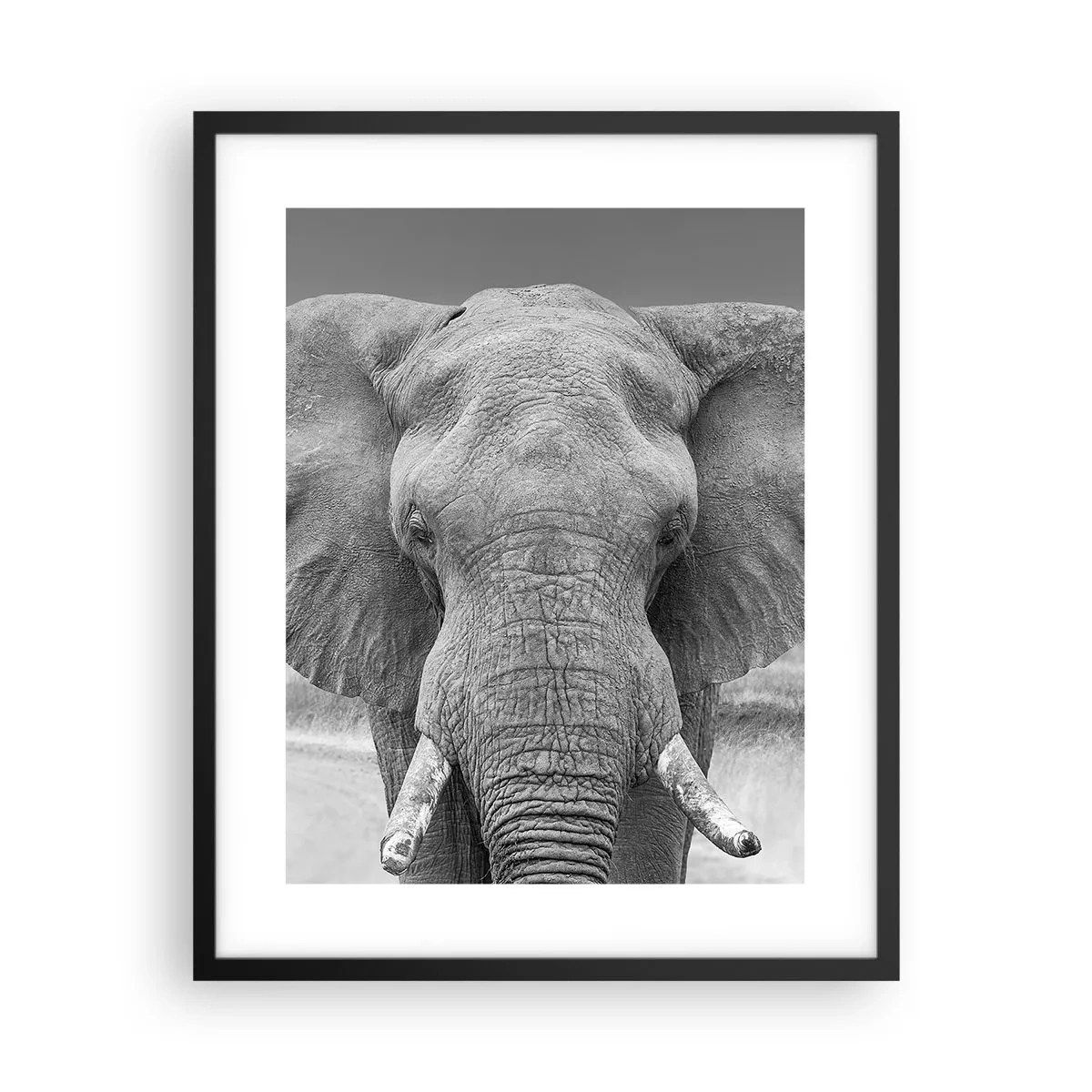 Plagát v čiernom ráme - Vitajte v mojom svete - 40x50 cm