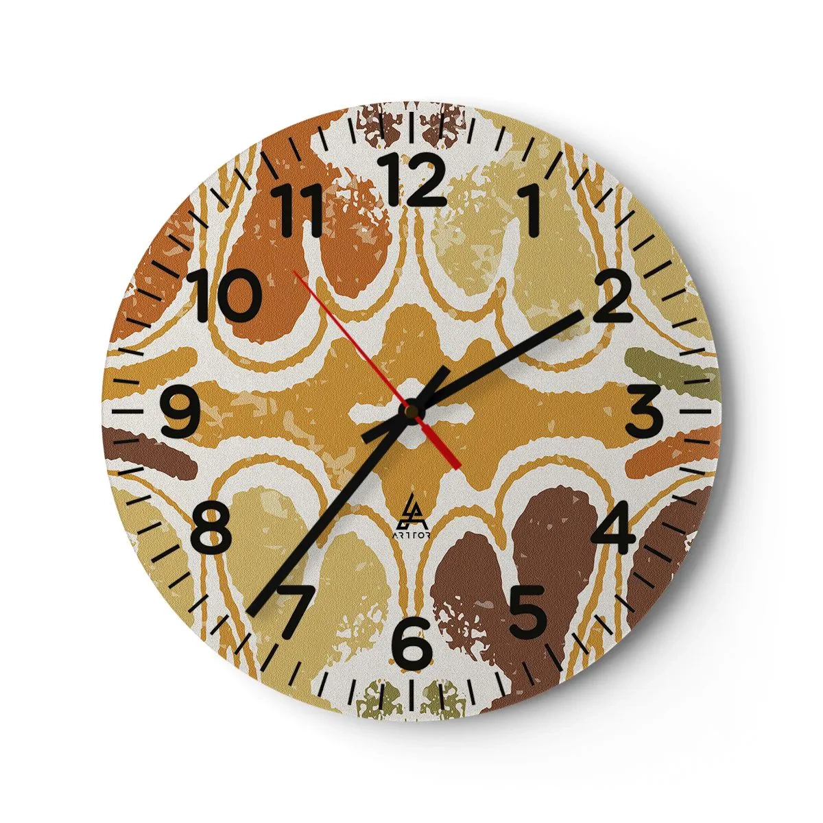 Nástenné hodiny - Sentimentálna abstrakcia - 40x40 cm