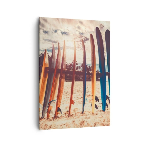 Obraz na plátne - Dobrú noc, tak zajtra. - 50x70 cm