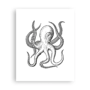 Plagát - Tancujúca s vlnami - 40x50 cm