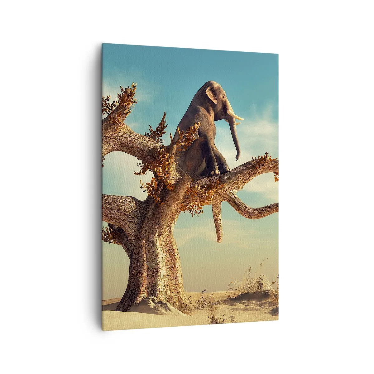 Obraz na plátne - Nový uhol pohľadu - 70x100 cm