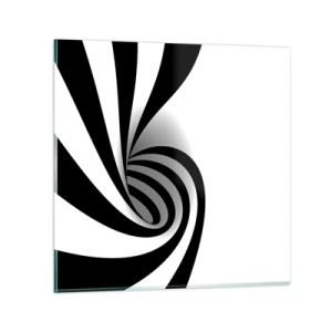 Obraz na skle - A predsa sa točí - 30x30 cm