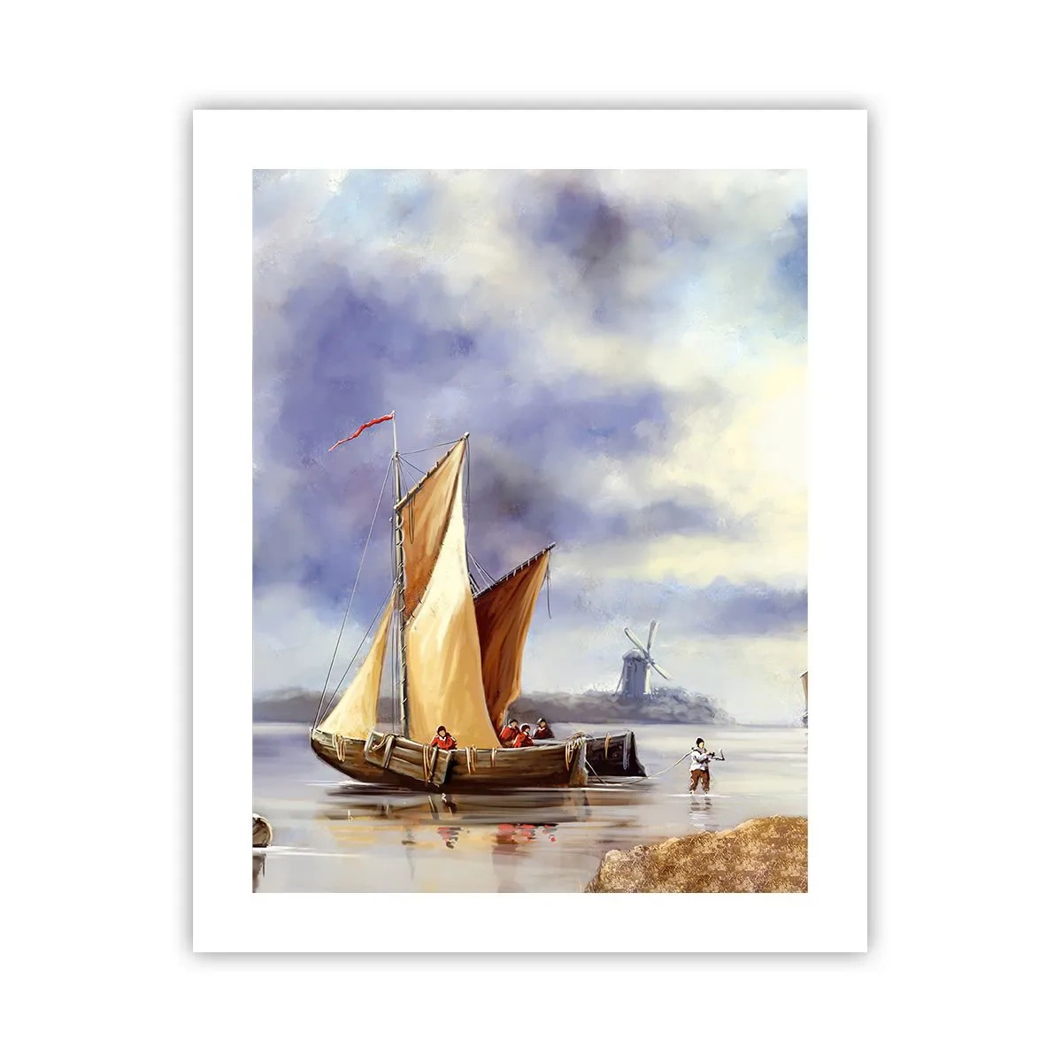 Plagát - Návrat námorníkov - 40x50 cm