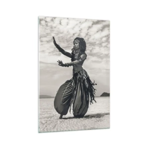 Obraz na skle - Tanec južných ostrovov - 70x100 cm