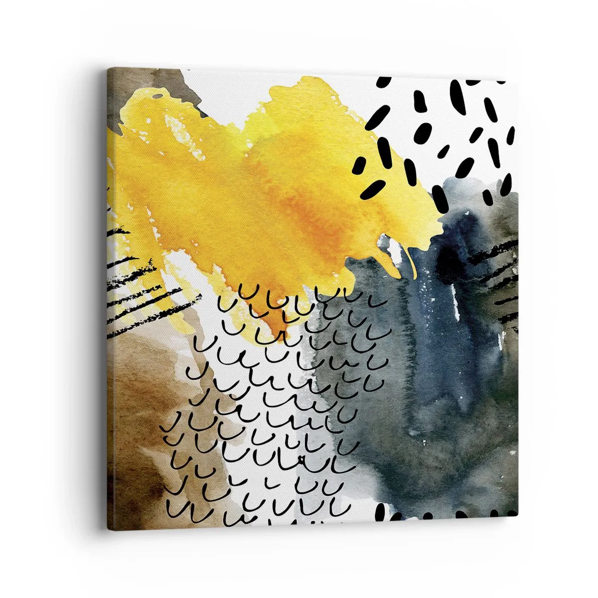 Obraz na plátne - Stretnutie živlov - 40x40 cm