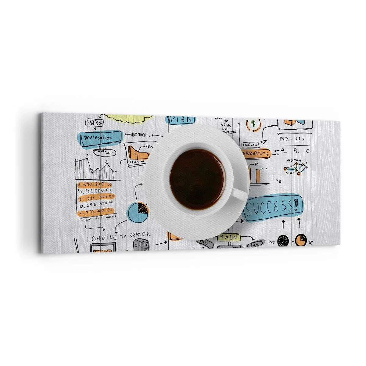 Obraz na plátne - Čas na prestávku - 100x40 cm