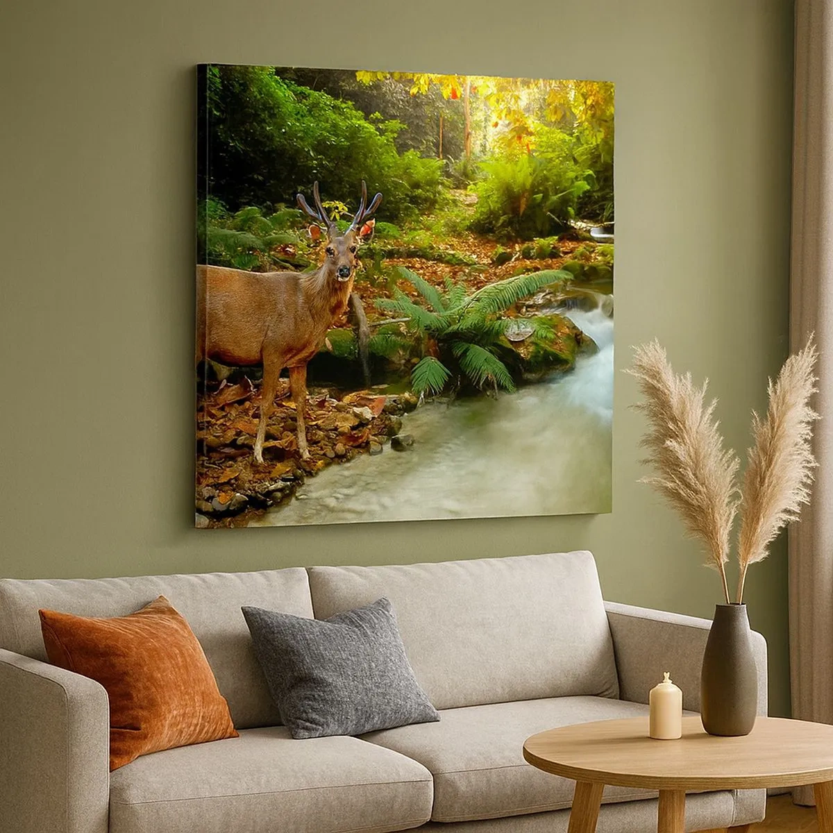 Obraz na plátne - Vítajte v mojom svete - 30x30 cm