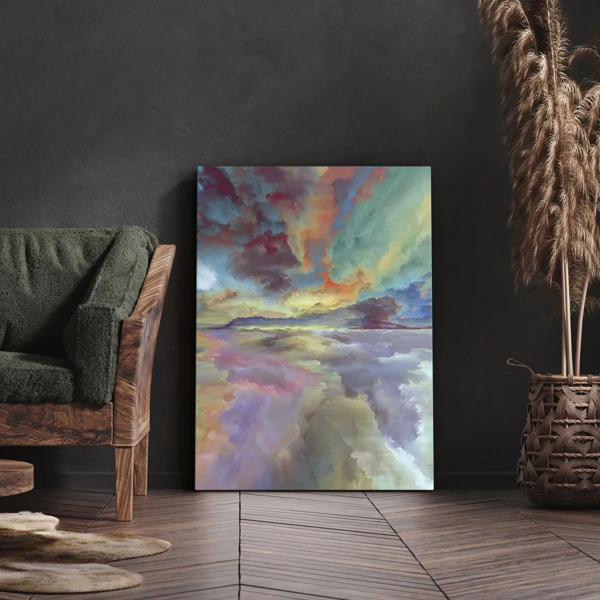 Obraz na plátne - Dve neba - 50x70 cm