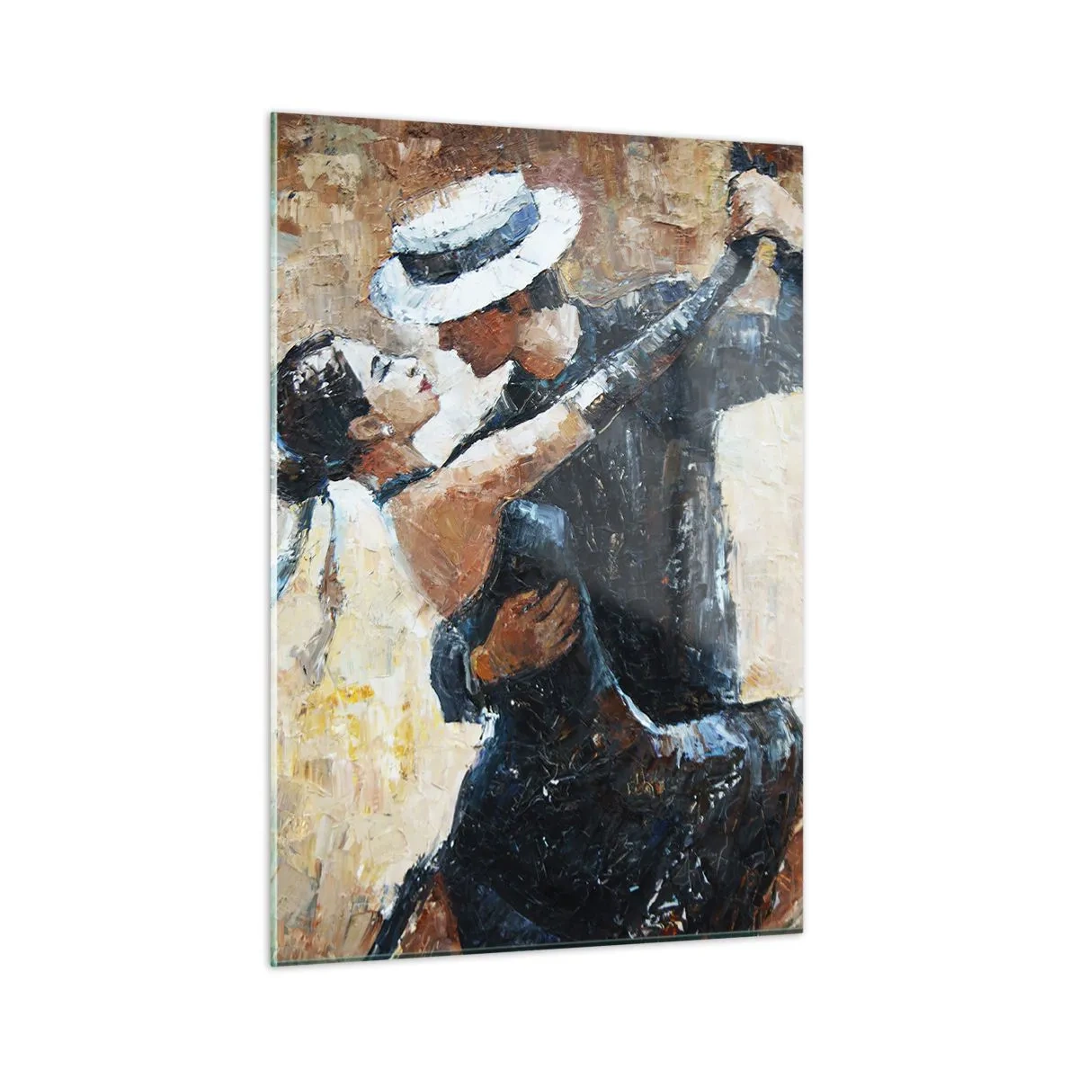 Obraz na skle - A la Rudolf Valentino - 50x70 cm