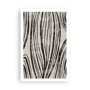 Plagát - Močiar s líniami - 61x91 cm