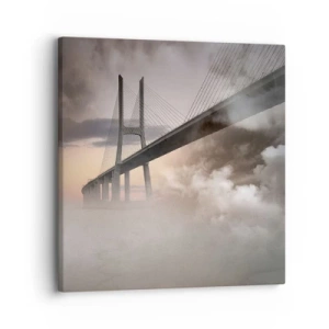 Obraz na plátne - Pri rieke, ktorá nie je - 30x30 cm