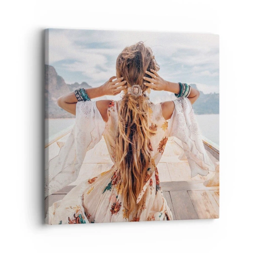 Obraz na plátne - Na ceste ku šťastiu - 30x30 cm