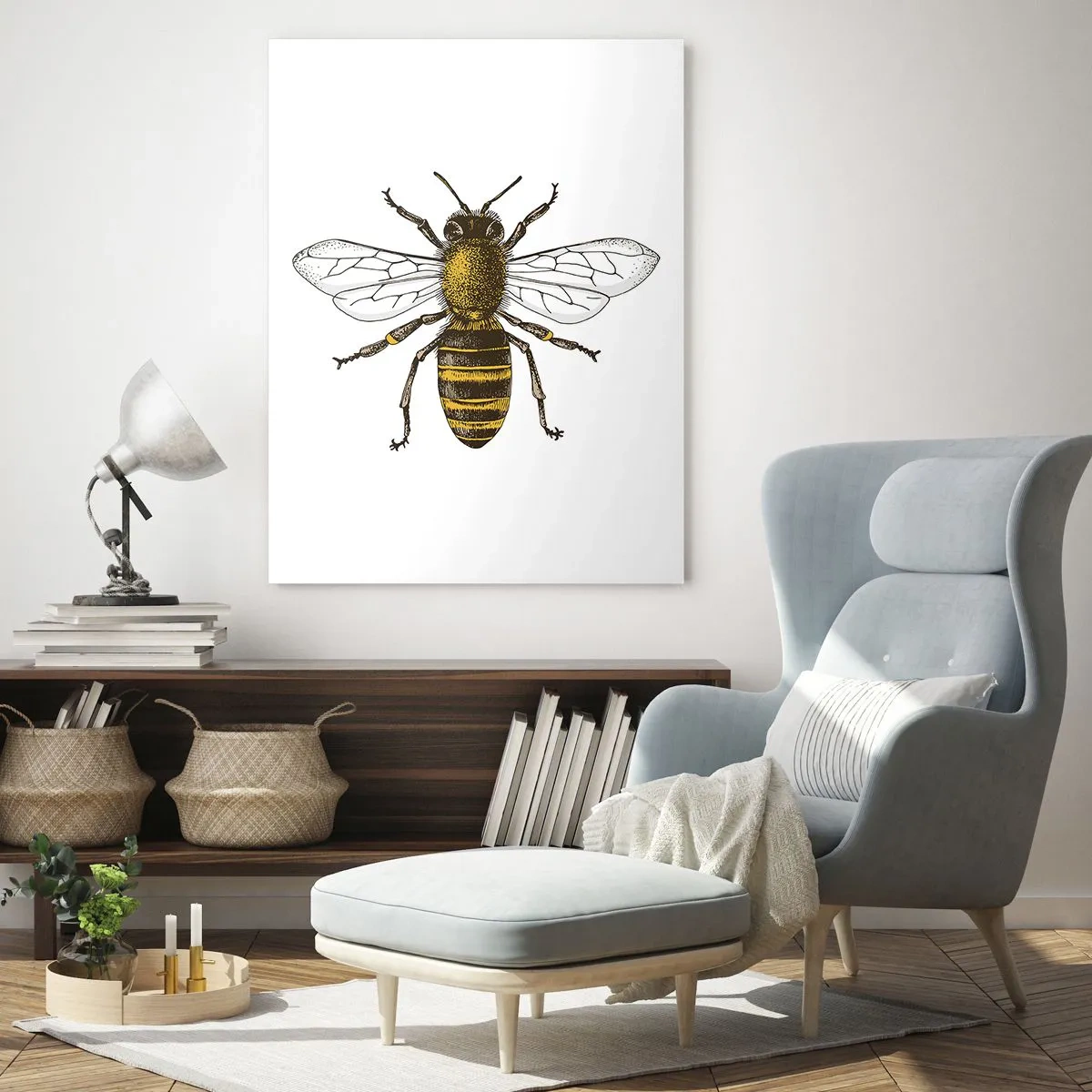 Obraz na skle - Krásna a dobrá - 50x70 cm