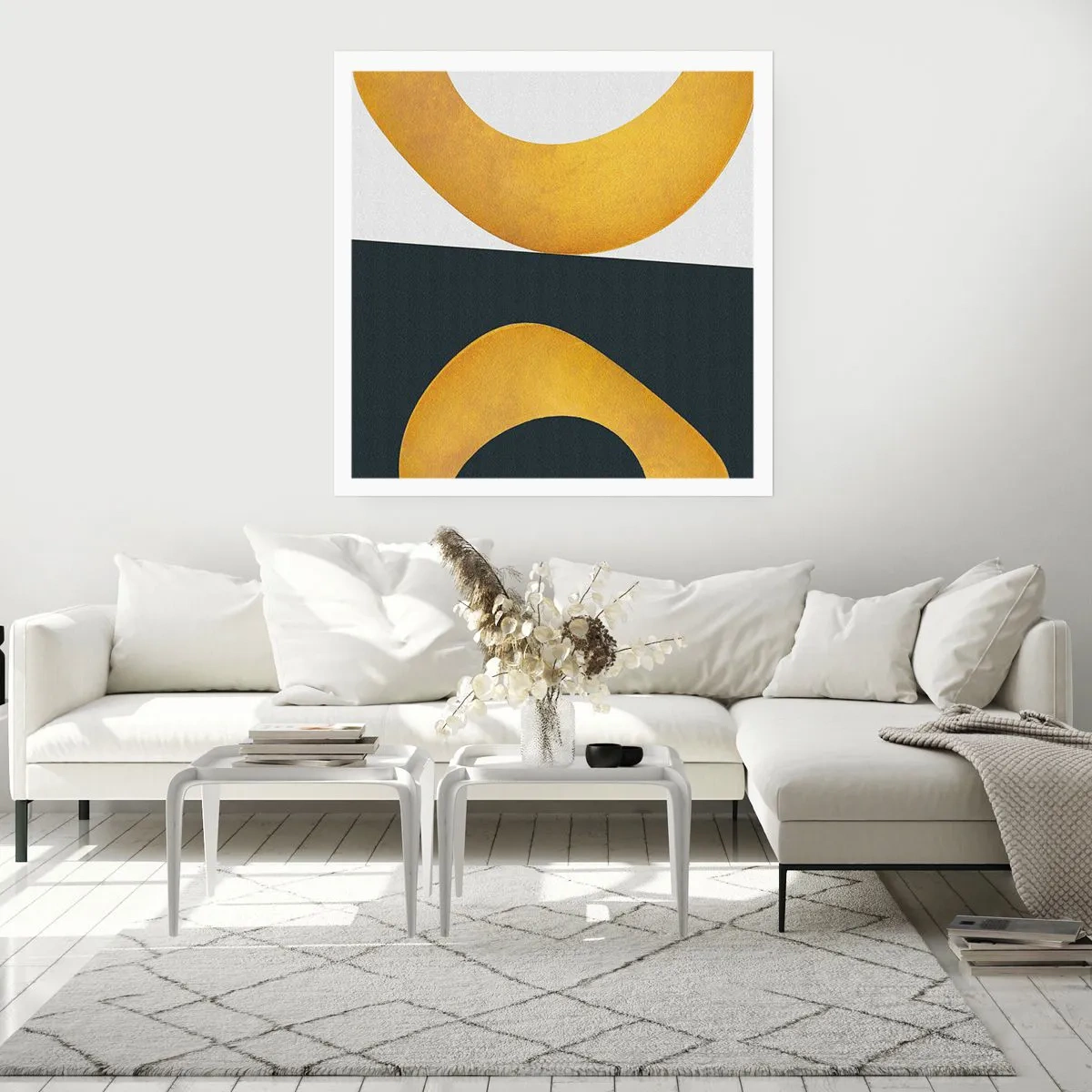 Plagát - Po prvé: zlato - 60x60 cm