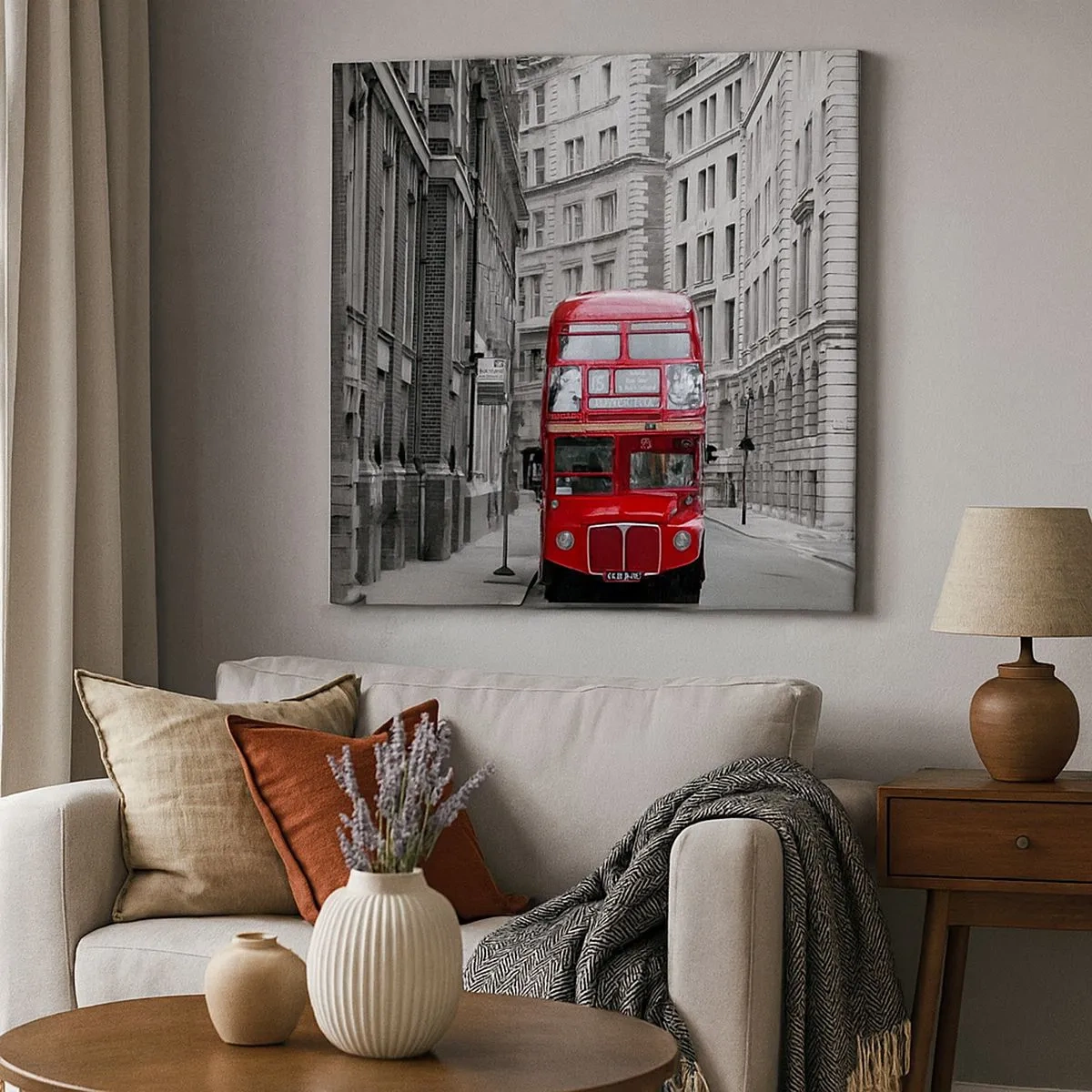 Obraz na plátne - Všednosť nemusí byť šedá - 30x30 cm