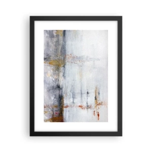 Plagát v čiernom ráme - Za závojom vzduchu - 30x40 cm