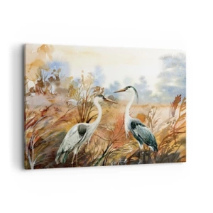 Obraz na plátne - Kam na jeseň? - 100x70 cm