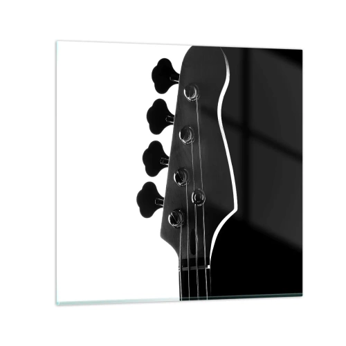 Obraz na skle - Rockové ticho  - 70x70 cm