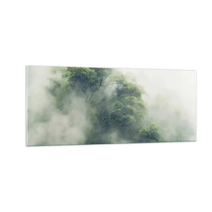 Obraz na skle - Zahalené hmlou - 100x40 cm