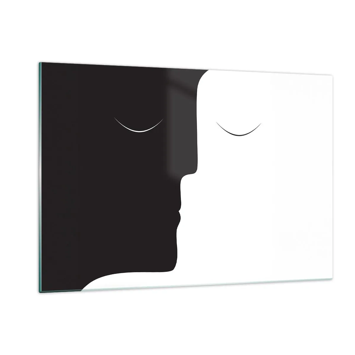 Obraz na skle - Jednota protikladov - 120x80 cm