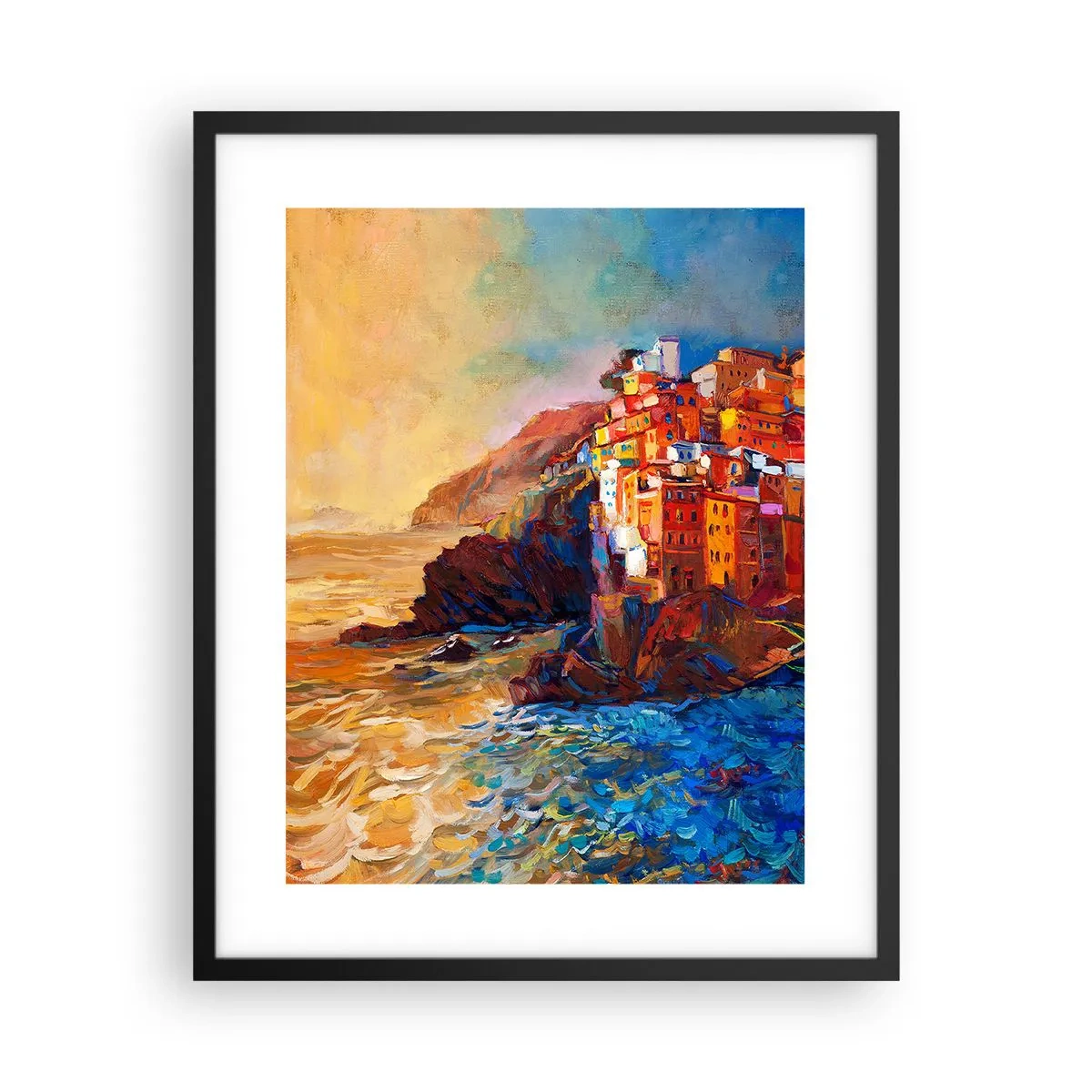 Plagát v čiernom ráme - Taliansky nádych - 40x50 cm