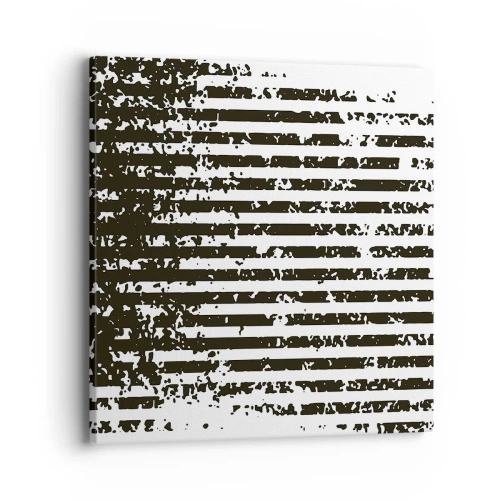 Obraz na plátne - Rytmus a šum - 40x40 cm