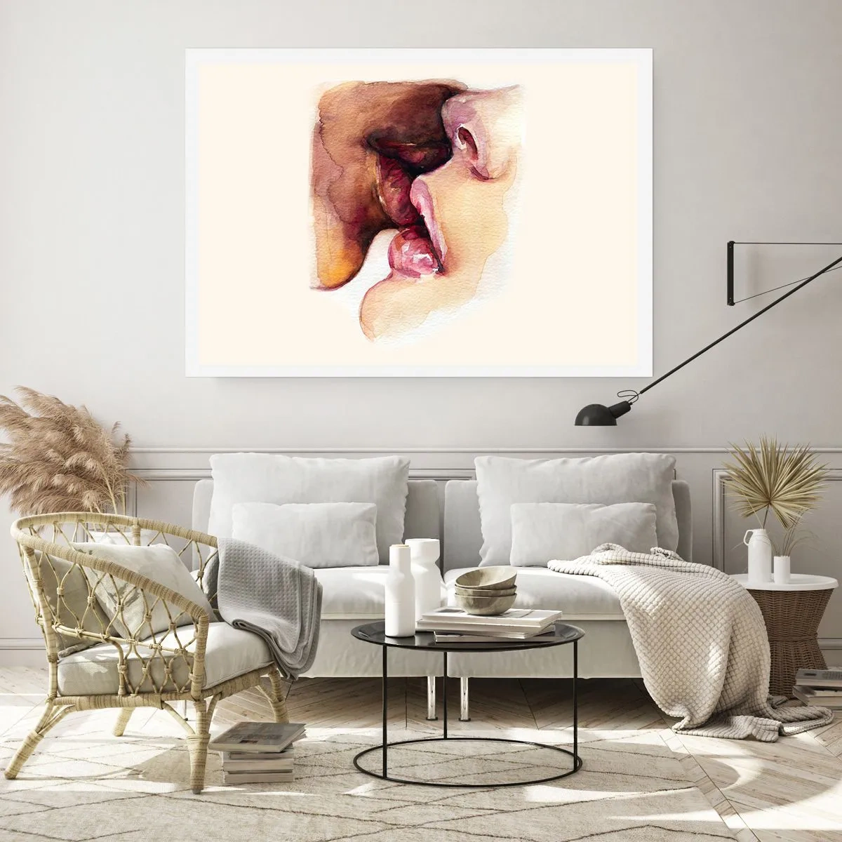 Plagát - Ako noc a deň, zem a nebo - 100x70 cm