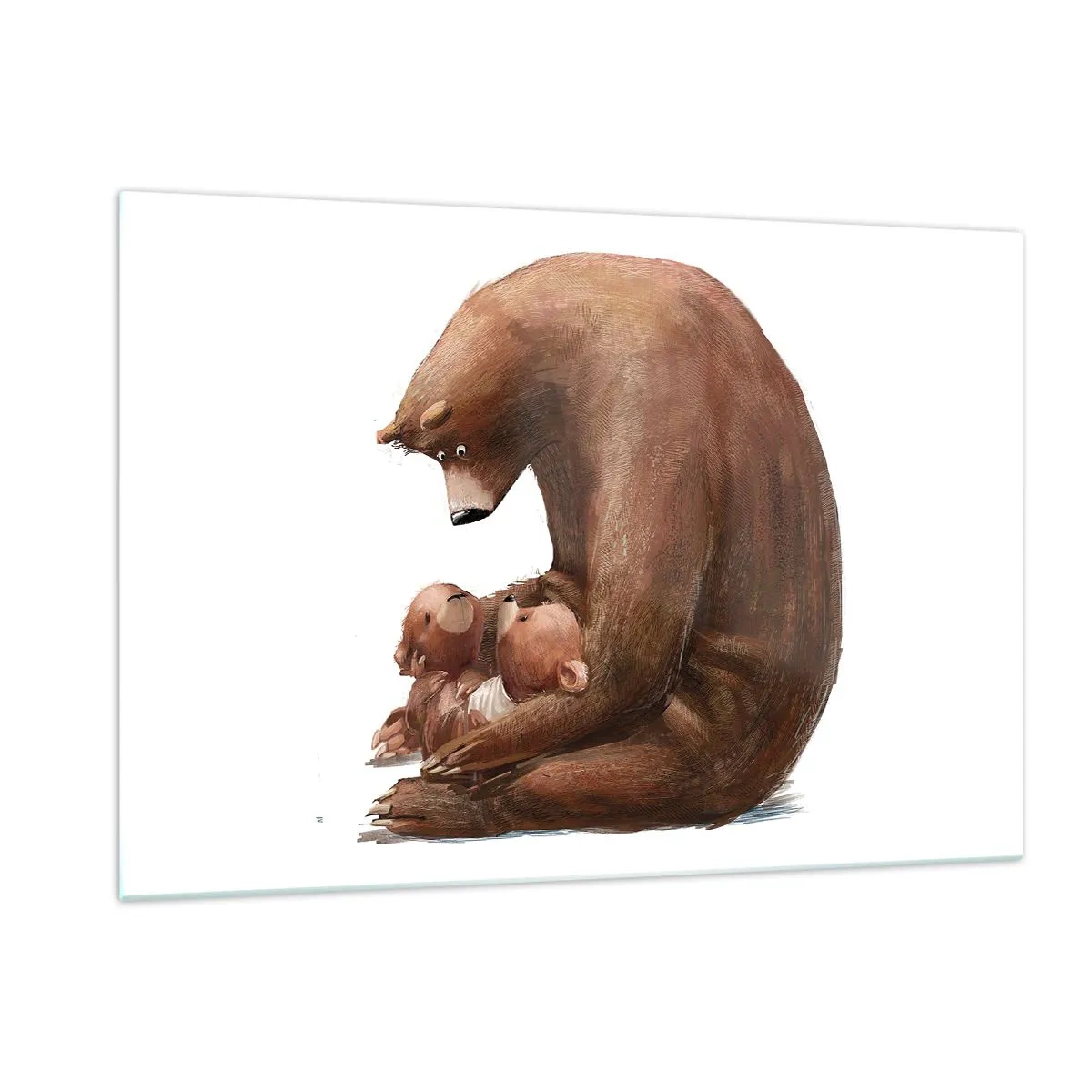 Obraz na skle - Sladké sny, deti - 120x80 cm