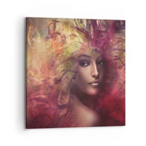 Obraz na plátne - Tu som! - 70x70 cm