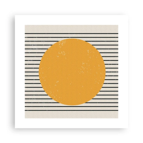 Plagát - Sila jednoduchosti - 40x40 cm