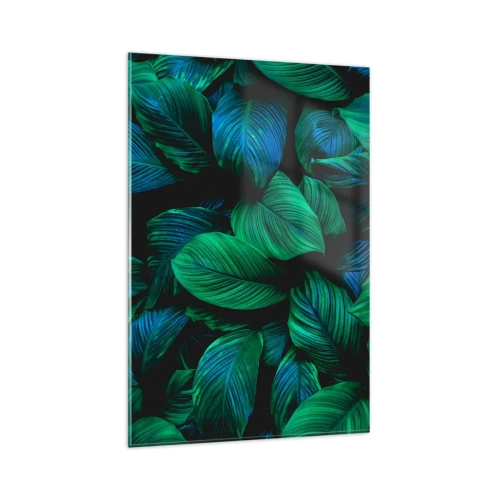 Obraz na skle - V zelenom dave - 80x120 cm