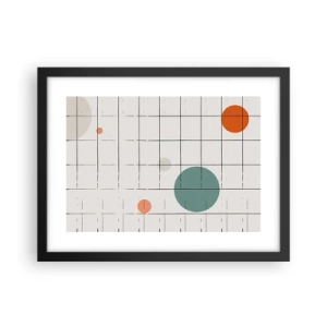 Plagát v čiernom ráme - Uväznené. My alebo ony? - 40x30 cm