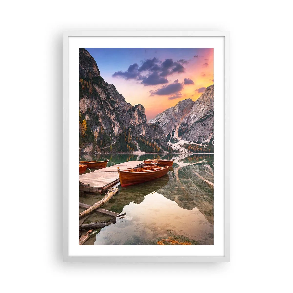 Plagát v bielom ráme - Sľub dňa - 50x70 cm