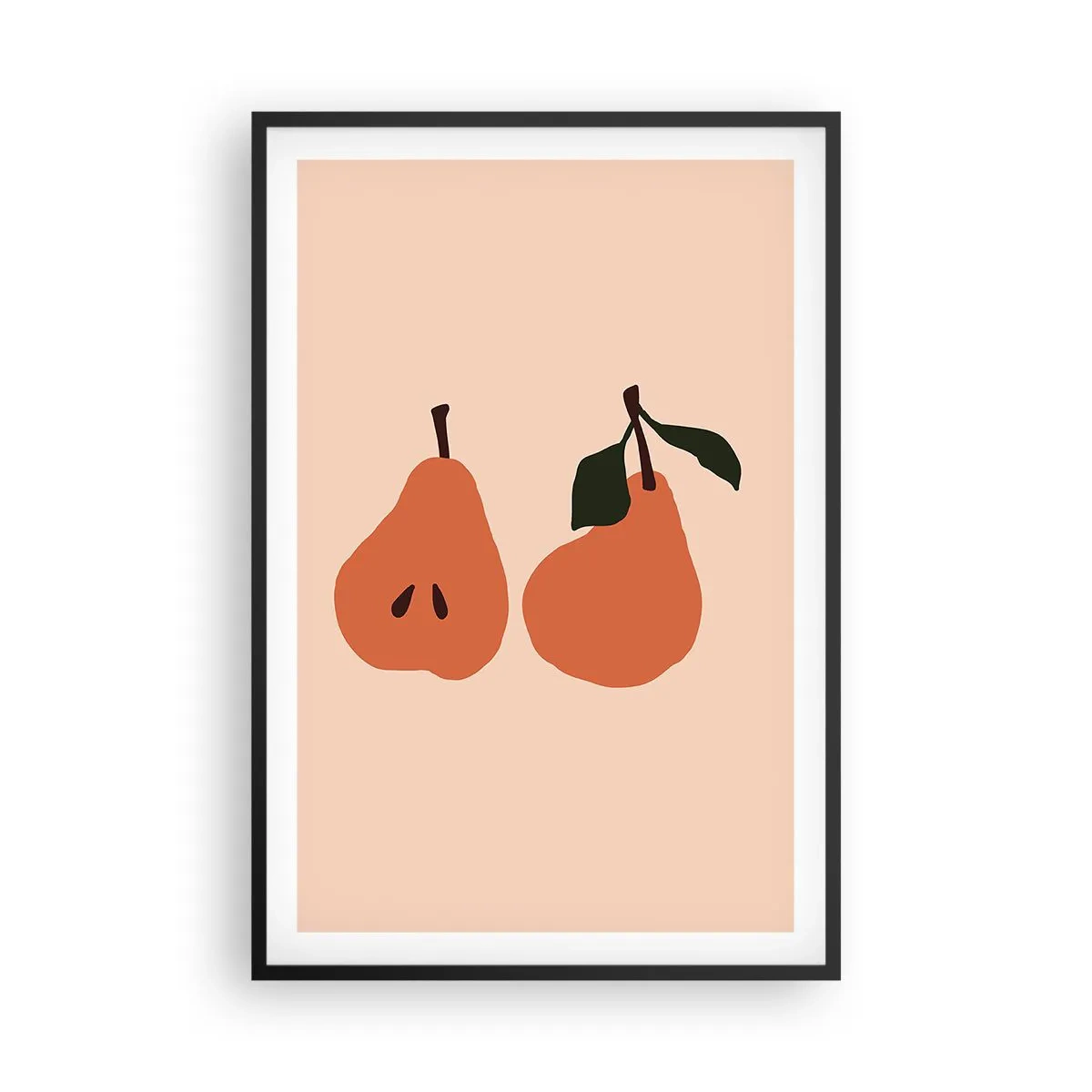 Plagát v čiernom ráme - Číra sladkosť - 61x91 cm