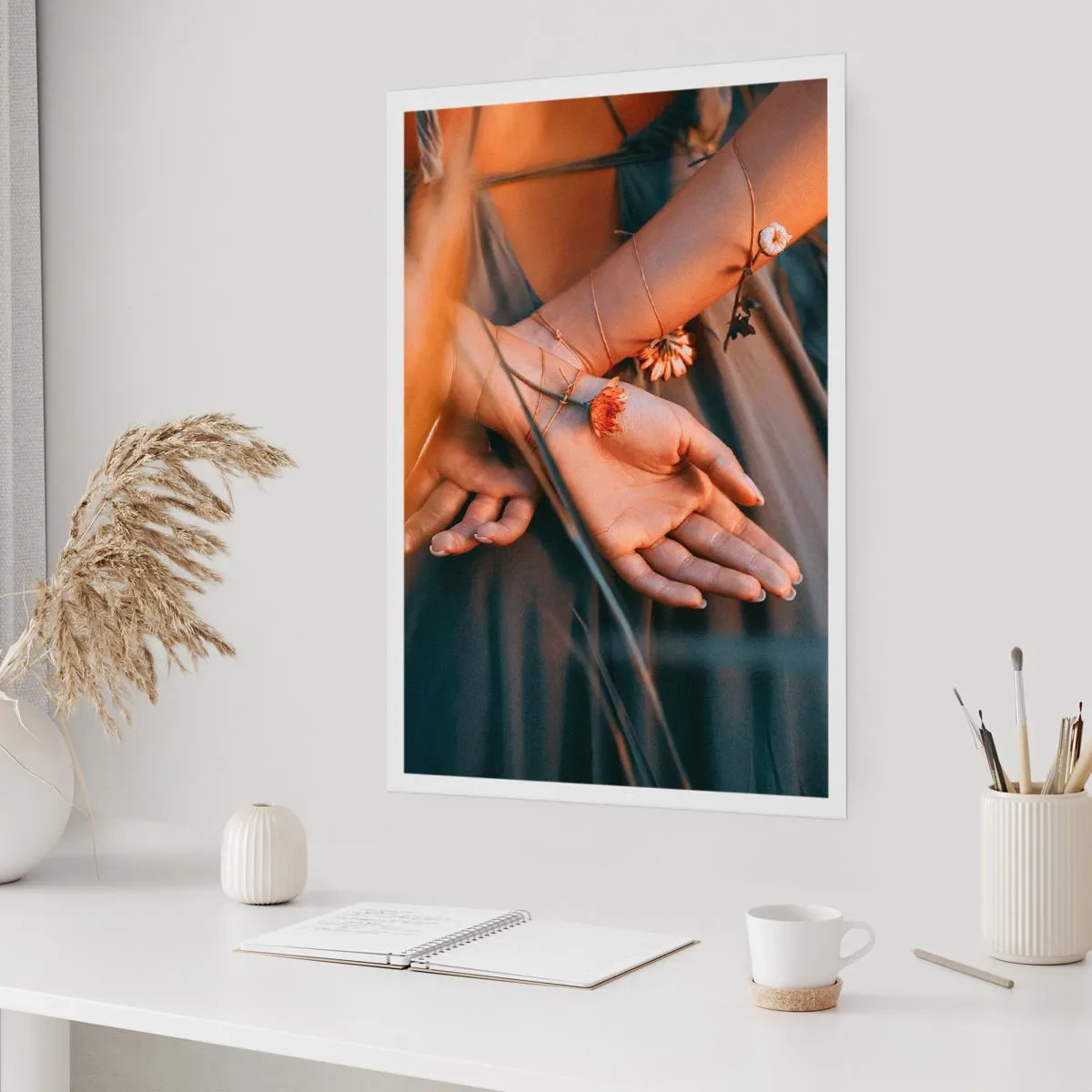 Plagát - Prepojená s prírodou - 70x100 cm