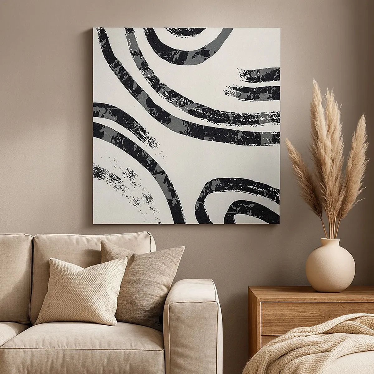 Obraz na plátne - Napoly zastavený - 30x30 cm