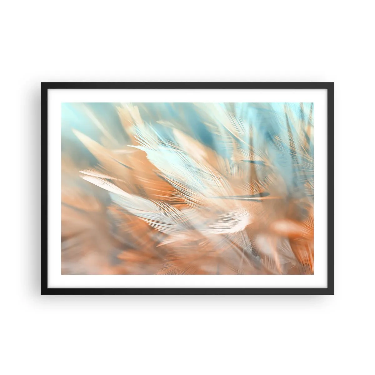 Plagát v čiernom ráme - V krajine nehy - 70x50 cm