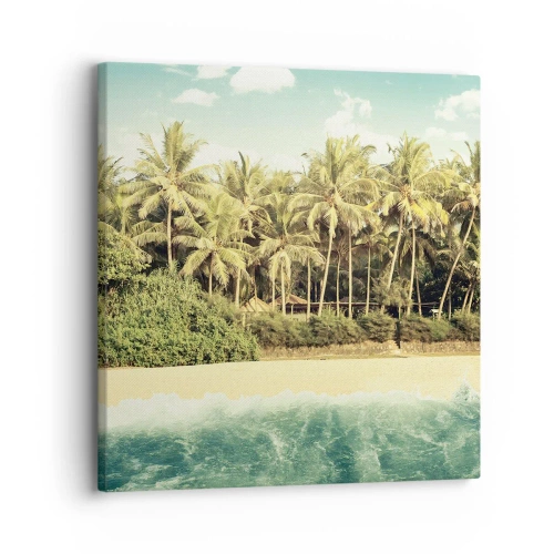 Obraz na plátne - Čo napríklad tu? - 30x30 cm