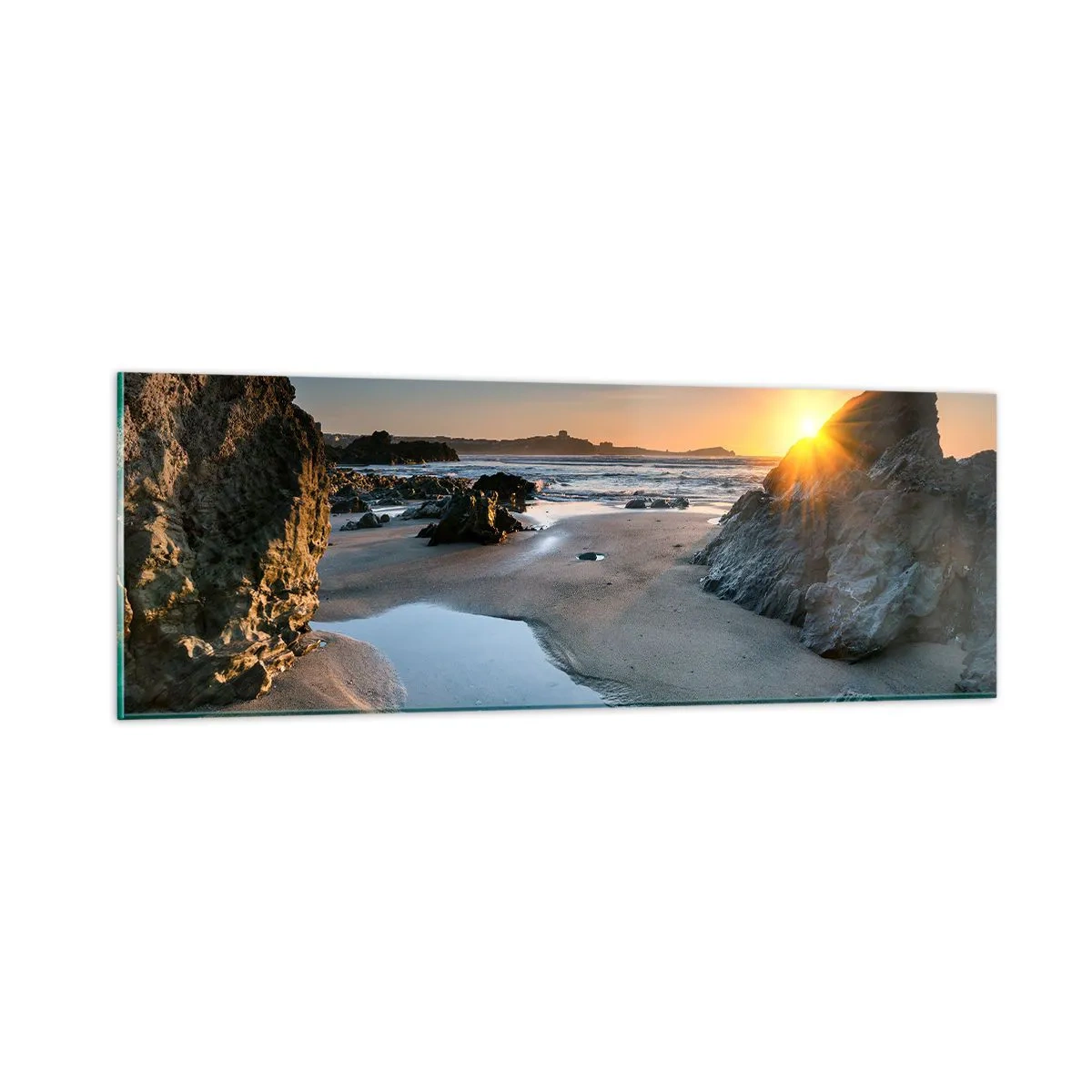 Obraz na skle - Nedotknuté ľudskou rukou - 90x30 cm