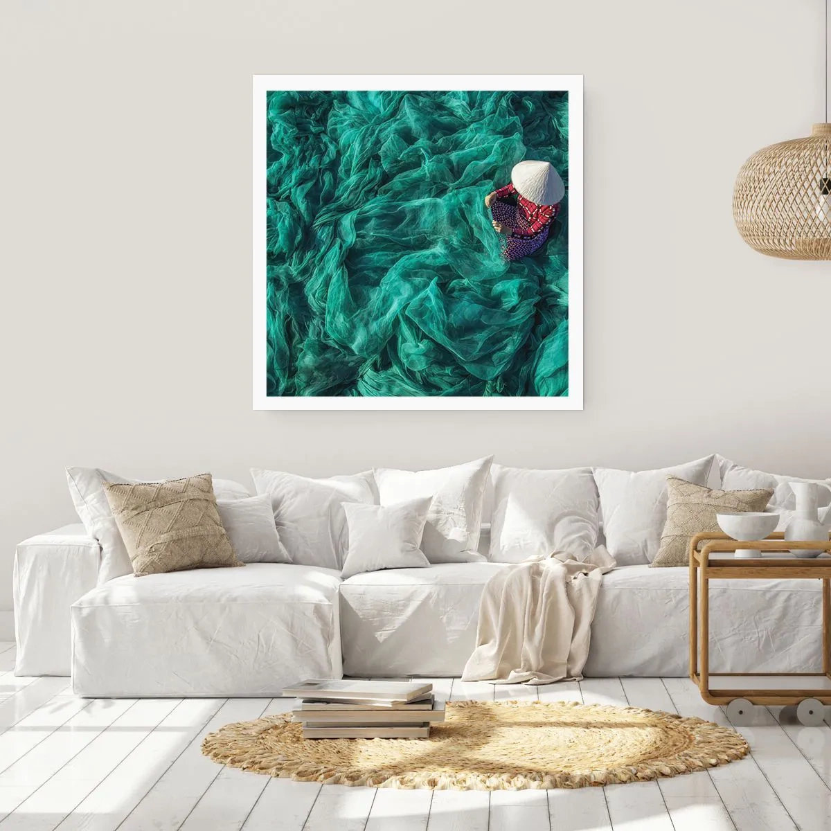Plagát - V mori sietí - 60x60 cm